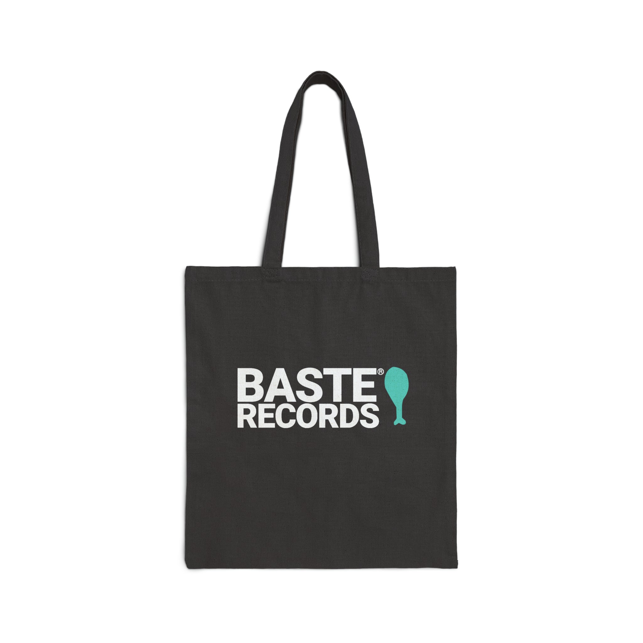 Baste Records Cotton Canvas Tote Bag