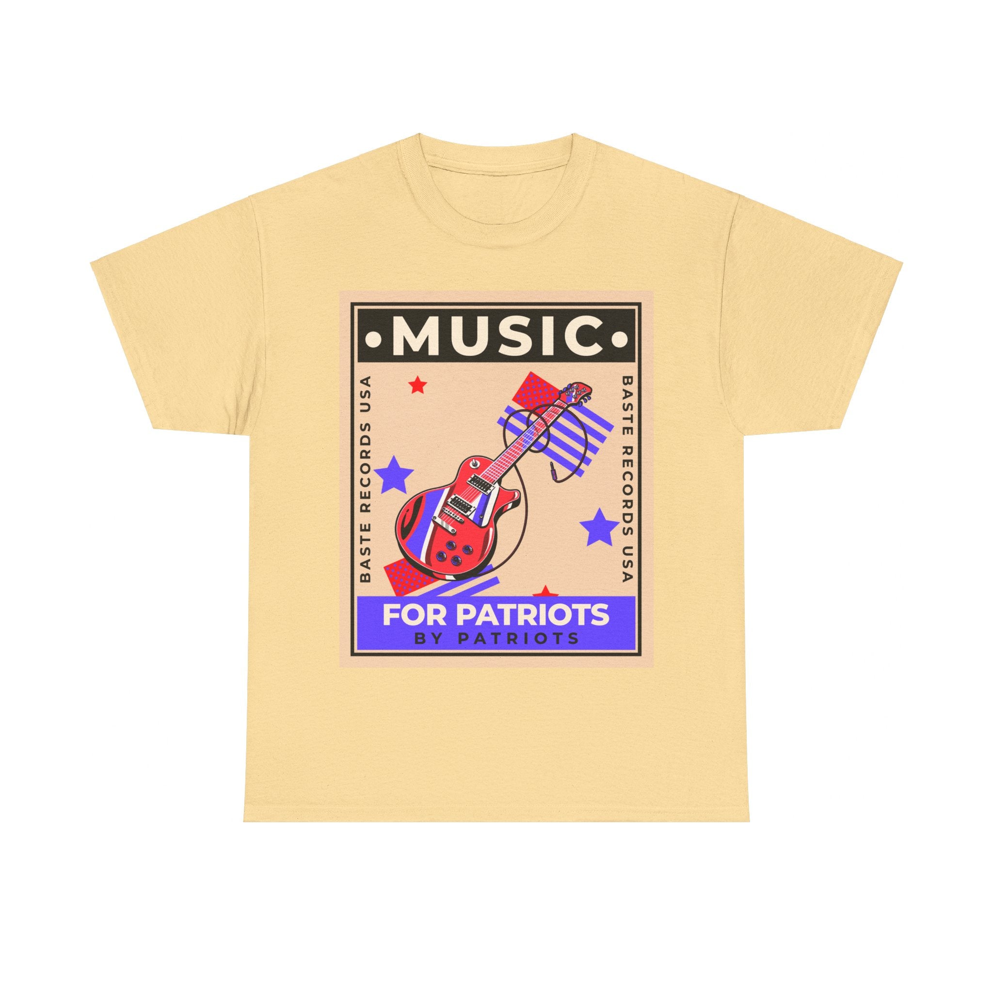 For Patriots By Patriots Guitar T-Shirt