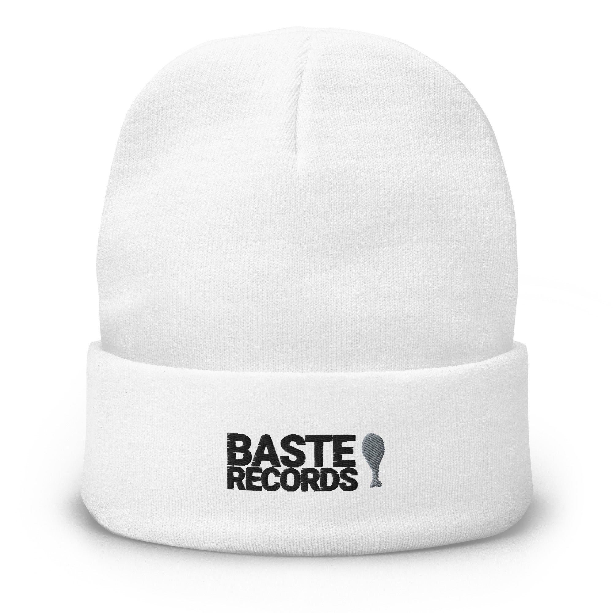 White Baste Records Beanie