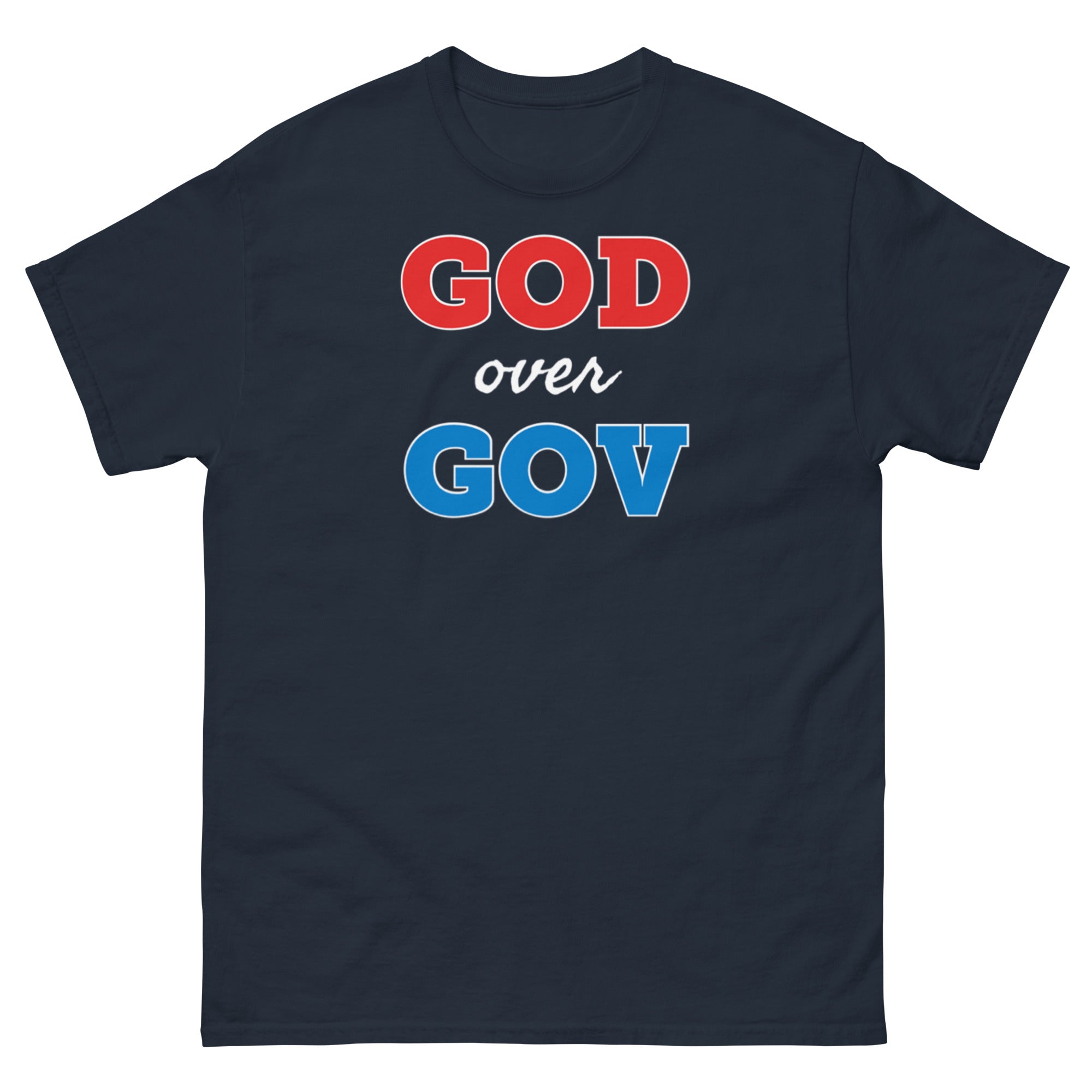 God Over Gov Heavy Cotton T-Shirt