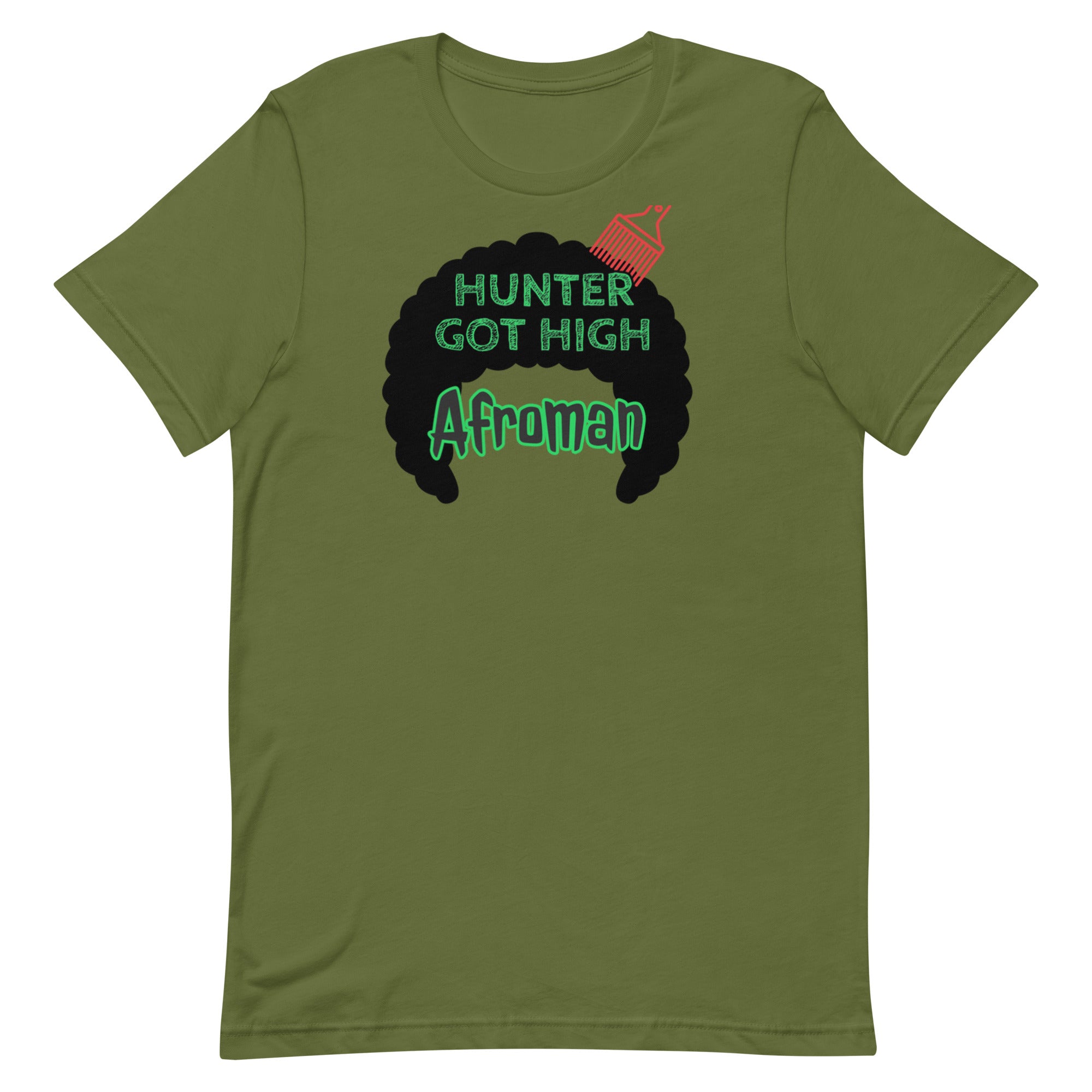 Hunter Got High Afro T-Shirt